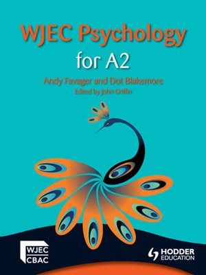 cover image of WJEC Psychology for A2